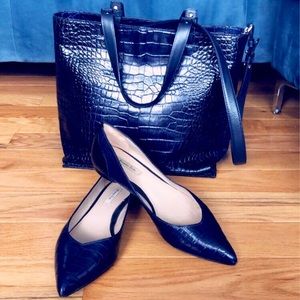 Massimo Dutti pumps & purse (2items)